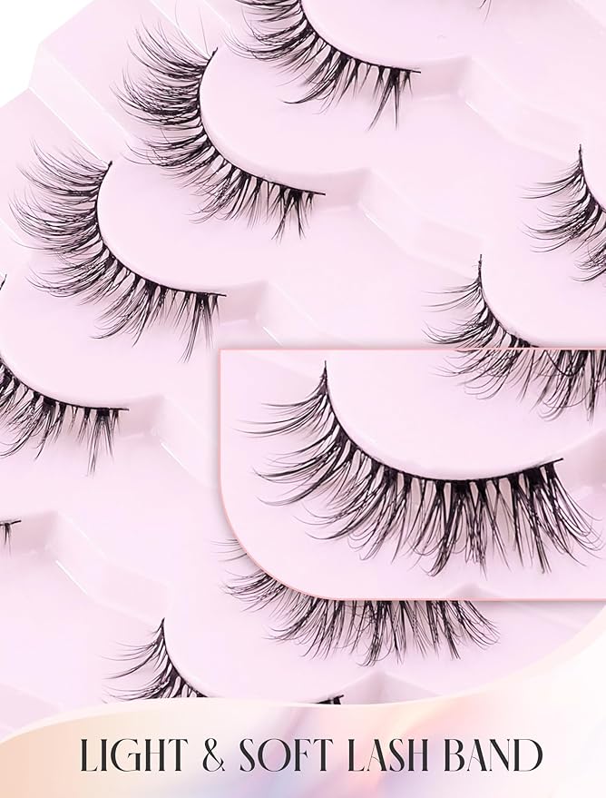 False Eyelashes Cat Eye Lashes Wispy Lashes Fake Lashes Natural Lashes Fake Eyelashes Natural Eyelashes Mink Lashes UP14