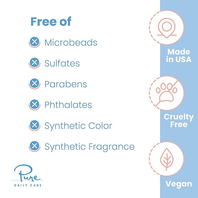 MicroDerm Resurfacing Scrub - Exfoliating Polish Crystals At-Home MicroDermabrasion Vitamin A & E Squalane