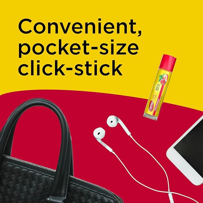 Carmex Lip Balm, Moisturizing, Original.15 Ounce, 3 ct. (Four Packs of 3)