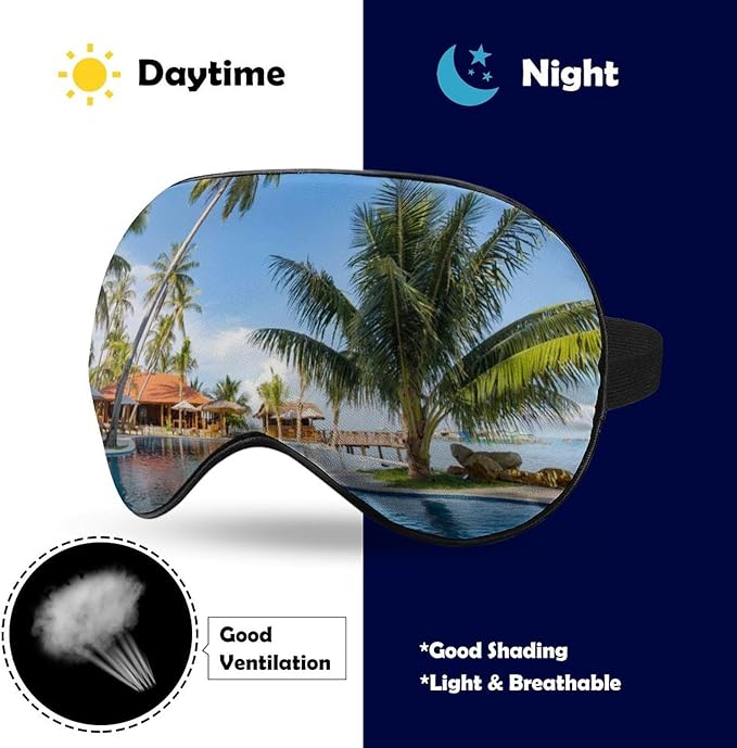 Custom Eye Mask Design Your Own Personalized Eye Shade Add Your Image Text Logo Light and Easy to Carry Effective Shadin Adjustable, SlateGray, 8.1"x4.1"