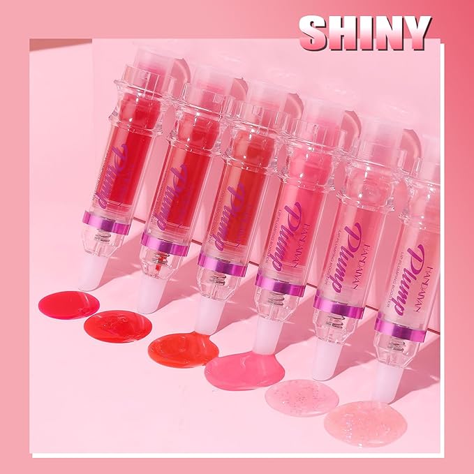 Glossy Finish Lip Glow Oil,Lip Plumping Booster Plump,Hydrating, Volumizes & High-Shine Lip Plumping Mirror Lip Glaze Lip Makeup,Lip Enhancer for Fuller, Lip Mask, Hydrating& Reduce Fine Lines (003#)