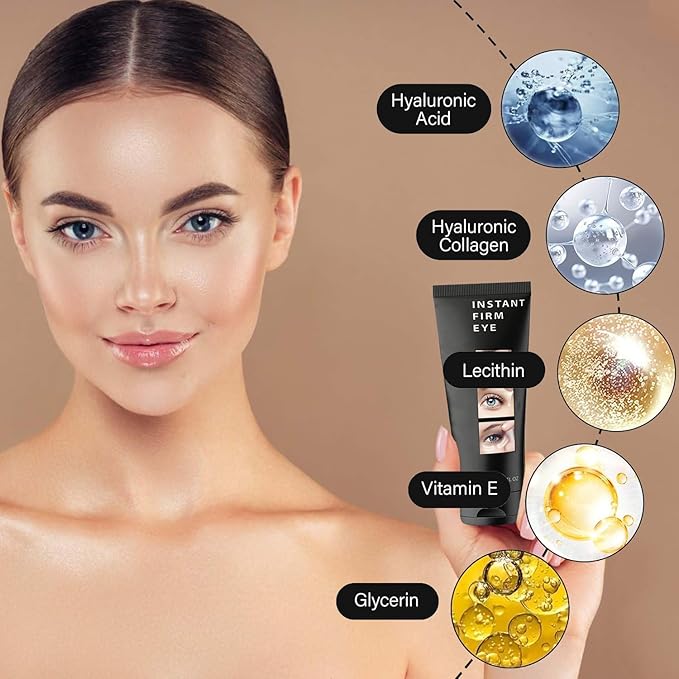 Eye Cream,Eye Tightener Cream, Eye Firming Cream,Under Eye Firming,Temporary Eye Tightener (2 PCS)