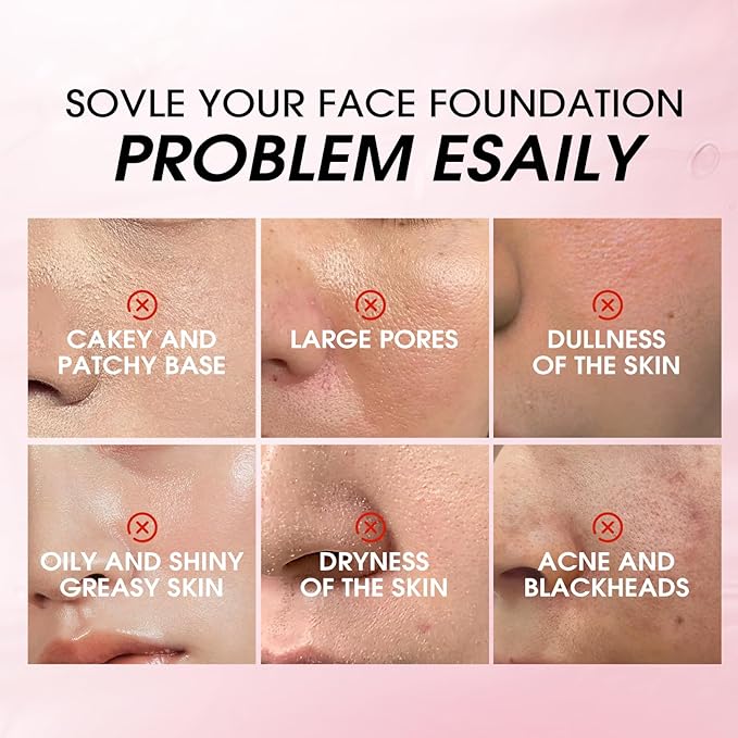 LANGMANNI Matte Grip Face Primer, Transparent Skin Perfecting Hydrating Primer,Unique Smooth Gel-Based Primer Essential For Longlasting Perfection Face Makeup (0.33 Fl Oz, 2)