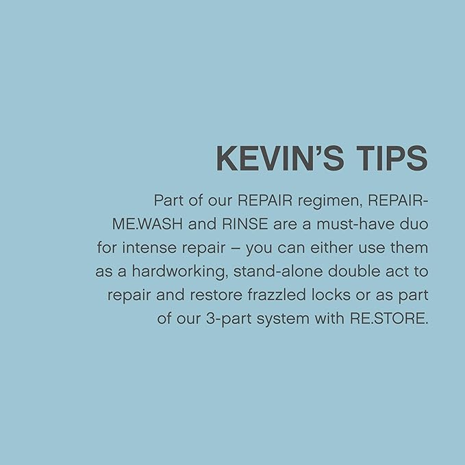 KEVIN.MURPHY REPAIR-ME.RINSE - Hair Repair Conditioner - For All Hair Types - Hydrating Shine Conditioner - Sulphate-Free - 1 L / 33.8 fl oz