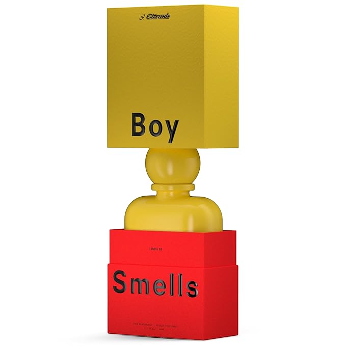 Boy Smells CITRUSH Eau de Parfum – Citrus Woody Fragrance with Pomelo, Black Pepper & Ripe Musk – Long-Lasting Unisex Perfume for Elevated Bliss – 50ml