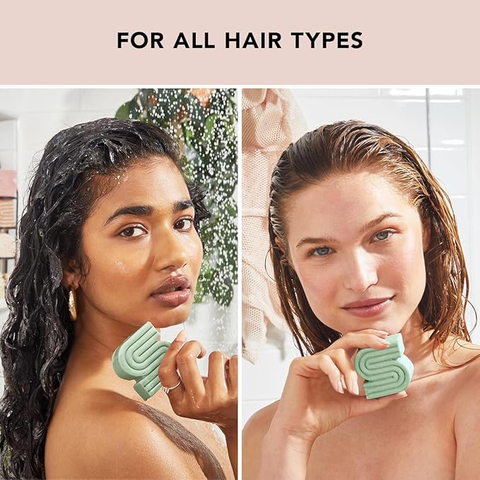 Kitsch Tea Tree & Mint Shampoo Bar - Anti Dandruff Shampoo for Itchy Scalp and All Hair Types - Natural Hair Shampoo Bar with Mint - Vegan Hair Care, Paraben & Sulfate Free, Made in USA - 3.2oz