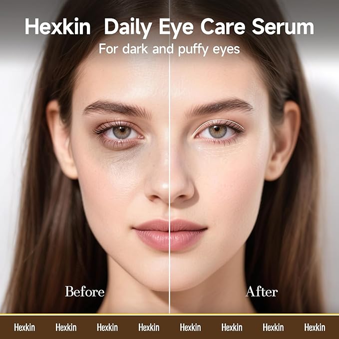 Camellia Concentrate Eye Serum Oil - 0.5 Fl Oz, Natural Dark Circle Treatment, Wrinkle Reduction, Brightens, Nourishes, Smooths Under-Eye, Dropper