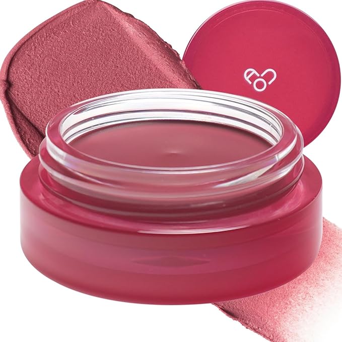 AOU FLOOFY MATTE BALM Tinted Balm Blusher for Lips and Cheeks 0.15Oz (03 Cotton Balm)