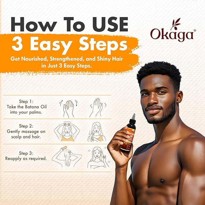 Batana Oil for Hair Growth with Rosemary, Castor, and Pumpkin Seed Oils, 100% Pure Unrefined Honduran Formula, Strengthens, Nourishes, Revives Scalp & Strands, Natural Care for All Types (5oz)