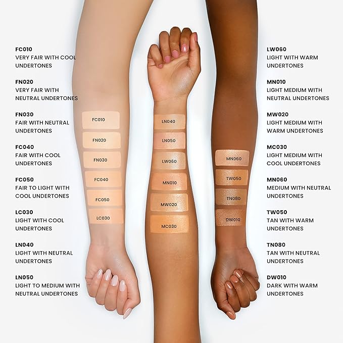 JOAH Peptide Infused Foundation, 2-1 Korean Face Makeup with Blurring Face Primer, Luminizer, Hydration & Skin Defense for a Lightweight Finish, Buildable Medium Coverage, 1.01 Oz, Deep Warm