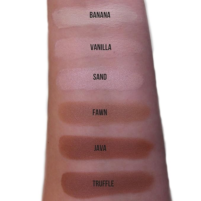 Banana Setting Highlighting Pressed Powder Makeup - Yellow Under Eye Concealer, Color Corrector, Contour Highlight Palette Refill Magnetic Pan 37mm, Professional Cosmetics, Paraben Gluten Cruelty Free