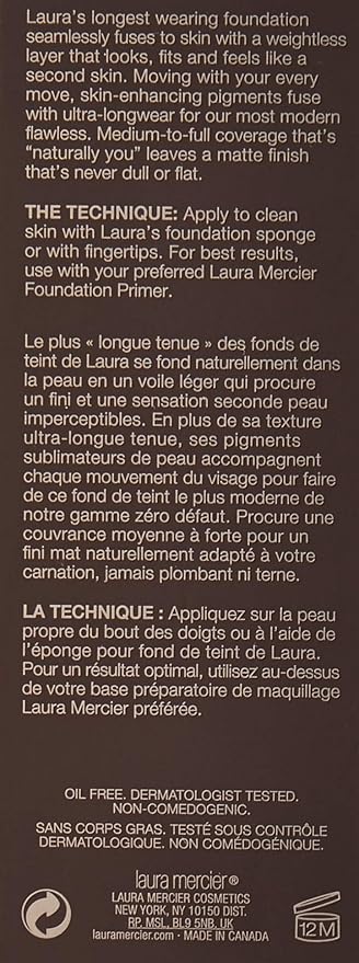 Laura Mercier Flawless fusion ultra-longwear foundation - butterscotch by laura mercier for women - 1 oz foundation, 1 Ounce