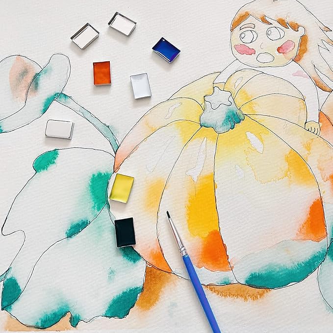 FCLUB 100Pack Empty Eyeshadow Metal Pans Cosmetic Eyeshadow Blush Lipstick Organizer for Makeup Pressed Powders (0.8 inch) Tiny and Shallow