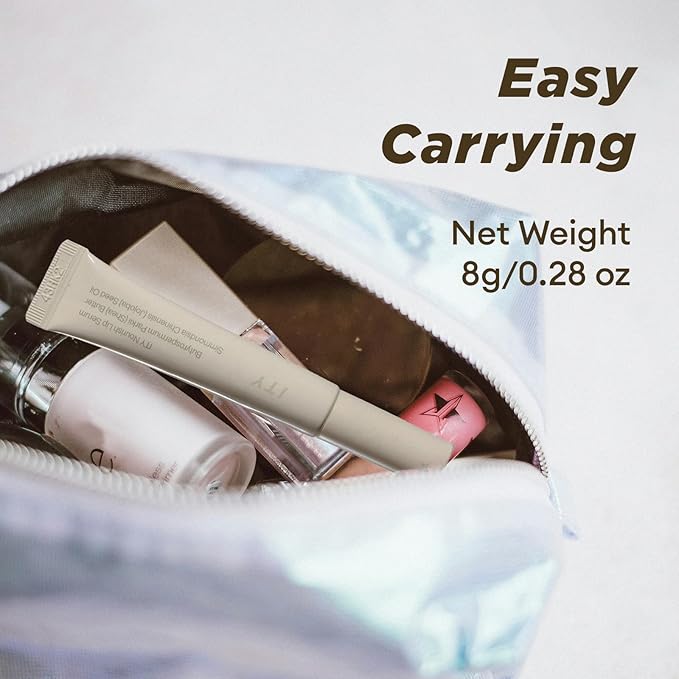 ITY Gel Lip Balm for Lip Repair - 4 Natural Extracts, Reducing Fine Lines, Hydrating, and Enhancing Glossiness - Versatile Use for Daily Care, Nighttime Repair, and Makeup Priming