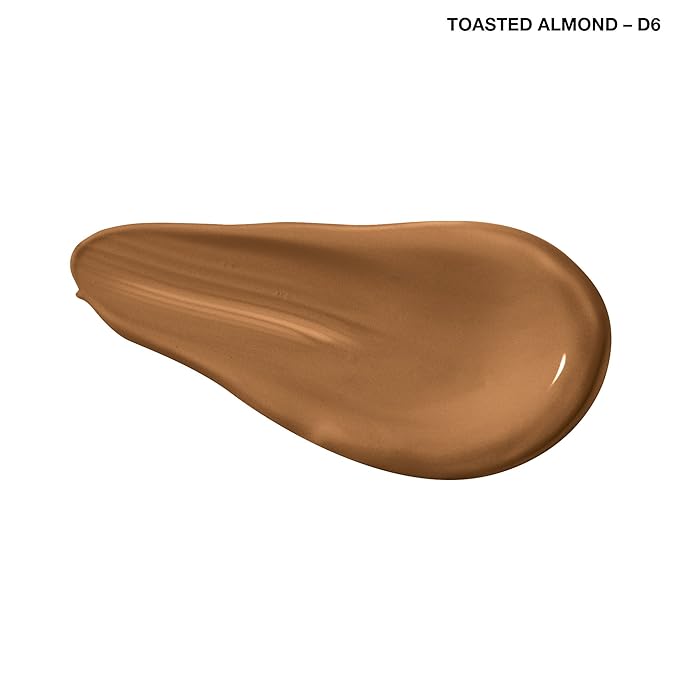 COVERGIRL truBlend Liquid Foundation Makeup Toasted Almond D6, 1 oz (packaging may vary)