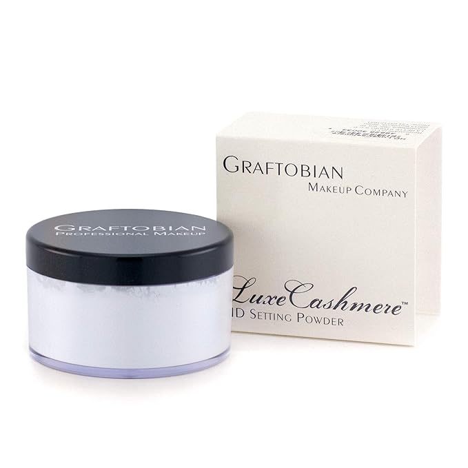 Graftobian HD LuxeCashmere Setting Powder - Coconut Cream (0.7 oz)
