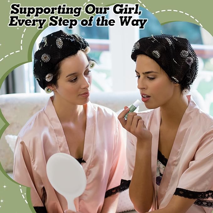 24 Pack Bachelorette Party Favor Lip Balm Set Team Bride Lip balm with Lipstick Holder Keychain Bride to be Lip balm Bridal Shower Proposal Gifts for Wedding Party Favors(White, Sage Green)