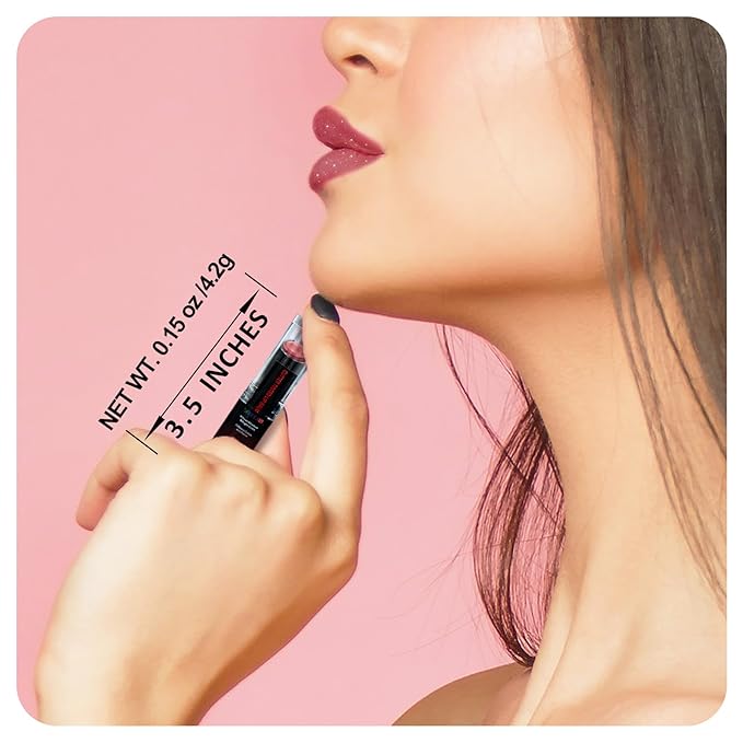 10 Pack Tinted Lip Balm With Glitter Powder Tinted Chapstick - Moisturizing, Soothing, and Repairing Dry and Chapped Lips