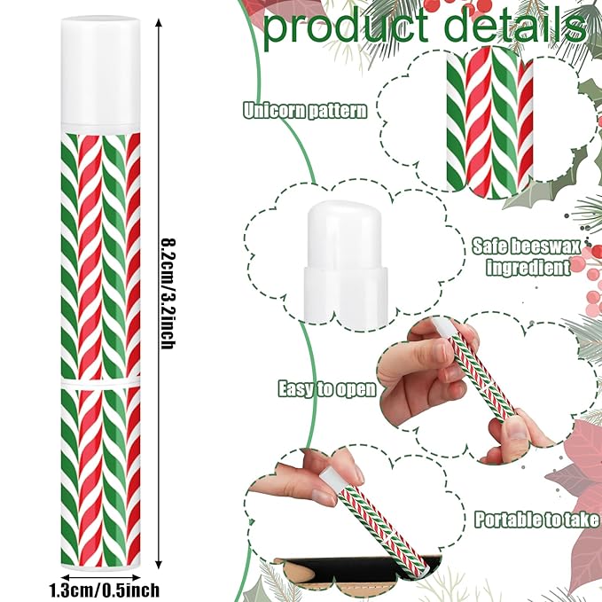 24 Pcs Bible verse Lip Balm Moisturizing 0.07 oz Lip Care Product Bulk Christian Gift with Inspirational Scripture for Women Faith Religious Happy Moment Praise Friend Teacher Worker Employee