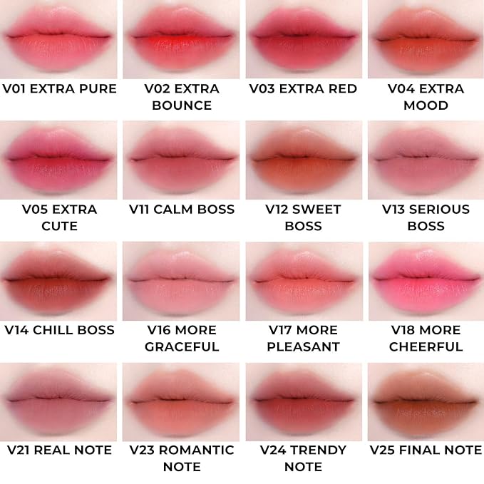 BBIA Last Velvet Tint NEW - Soft Creamy Matte Finish Lip Stain, Blur Effect & Velvety Texture, Long-Lasting, High Pigment, Non-Drying, Vegan, Korean Lip Makeup (V21 REAL NOTE, Pack of 1)