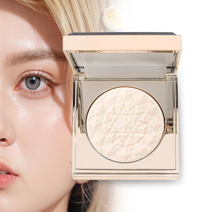 Face Highlighters Exquisite 3D Texture Luminizers Palette, Shiny Contour Makeup Illuminator for Body Cheek Eyebrow Nose Chin Lip Glossy Shimmer Contouring Palette