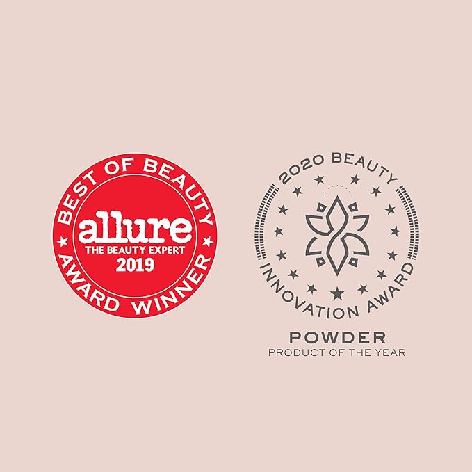 Jouer Soft Focus Hydrate & Setting Powder - Pressed Powder with Matte Finish - Blurring Powder for Fine Lines and Pores - Set Face Makeup Foundation or Concealer - Deep