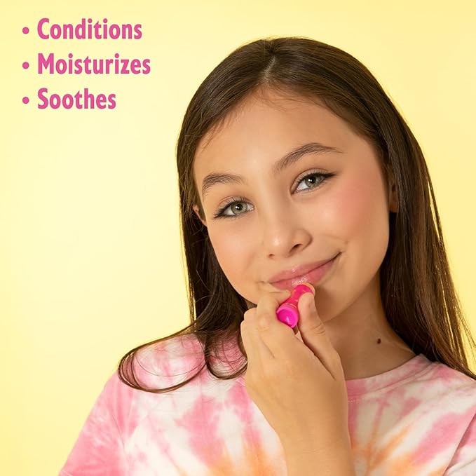 Lip Smacker Sanrio Hello Kitty & Friends Pack - 10 Moisturizing Lip Balms, Clear Matte, Hydrating & Protecting - Cruelty-Free-Hello Kitty