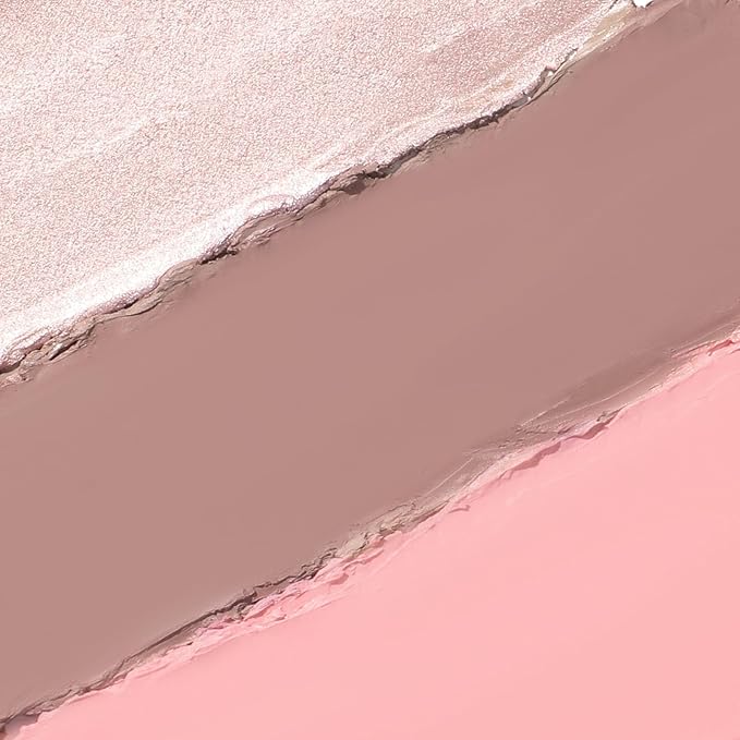 3 Pcs FAIR-COOL Contour Stick Set,Cream Blush & Highlighter Bronzer Pen,Long Lasting & Smooth Natural Face Contouring Illuminator,Professional Makeup Kit for All Skin