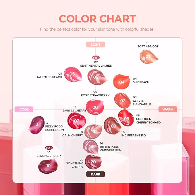 lilybyred Bloody Liar Coating Tint | Korean Glossy Lip Stain, Vivid & Juicy Color, Syrupy Shine, Moisturizing, Long-Lasting & Smudge-Proof, Non-Sticky, Lightweight, 0.14 oz. (04 Shy Peach)