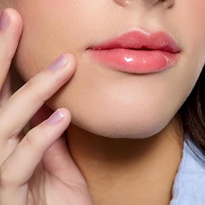 Côte Beauty The Necessity Peptide Lip Shine in Branson - Plumping Coral Lip Gloss with Hyaluronic Acid, Shea Butter & Jojoba Oil - Non-Sticky, Long-Lasting Hydrating Formula