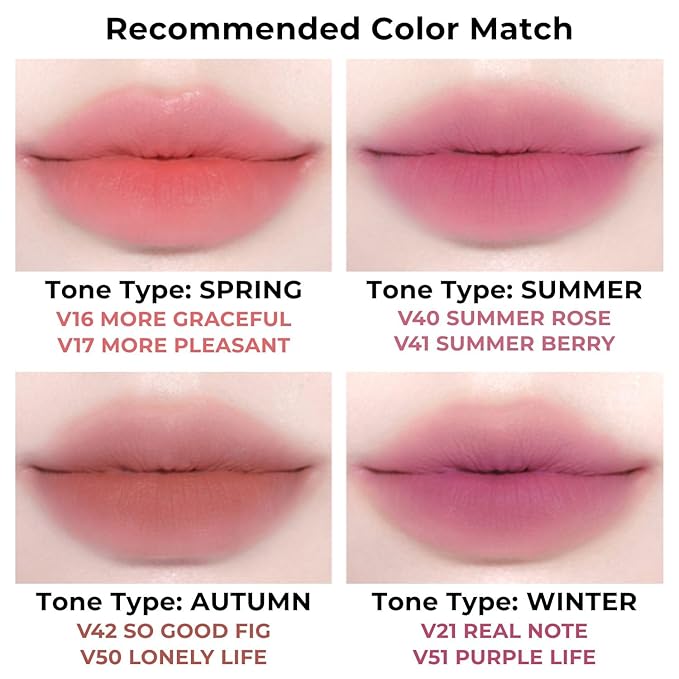BBIA Last Velvet Tint MLBB Edition - Soft Creamy Matte Finish Lip Stain, Blur Effect & Velvety Texture, Long-Lasting, High Pigment, Non-Drying, Vegan, Korean Lip Makeup (V49 ROSY LIFE, Pack of 1)