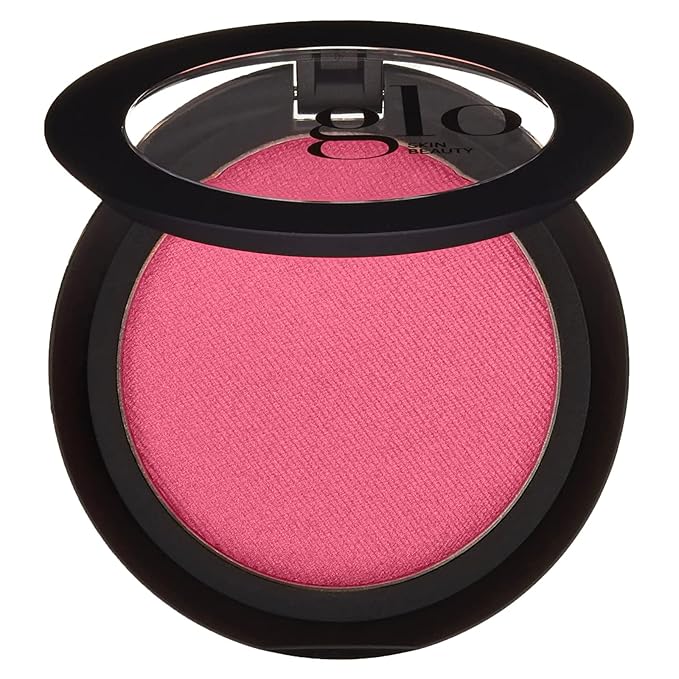 Glo Skin Beauty Blush (Passion) - Pressed Powder Blush for Cheeks, High Pigment Mineral Face Makeup Creates a Natural, Healthy Glow