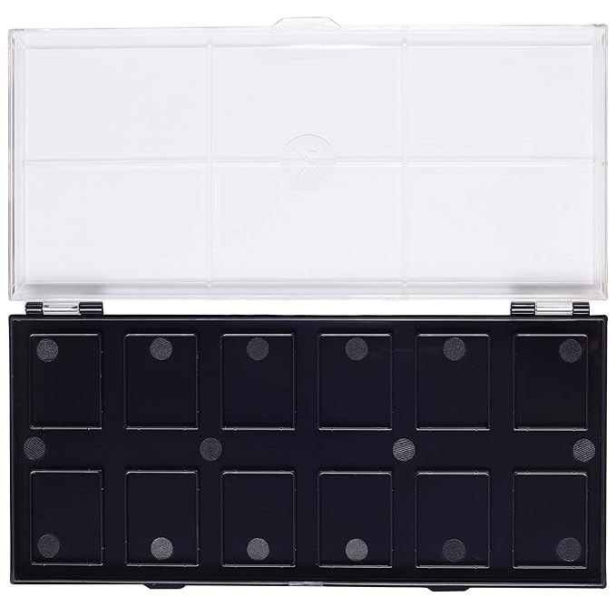 12 Color Empty Alcohol Activated Palette for Refills and Custom Palette Creation