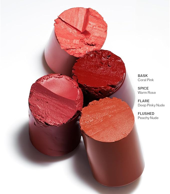 MAKE Beauty Heat Stroke Cream Blush Stick for Cheeks with Natural Hydrating Dewy Finish. Creamy Gel Blush Balm - Shade Slush, Violet Purple Cheek Tint