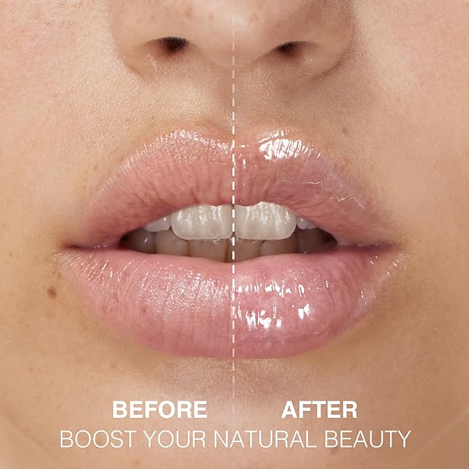 Lip Plumper Gloss Lip Job - Plumping Lip Gloss with Glossy Finish - Lip Pump Gloss with Hydrating & Smoothing Formula - 0.14 Fl Oz (Aura Breeze)