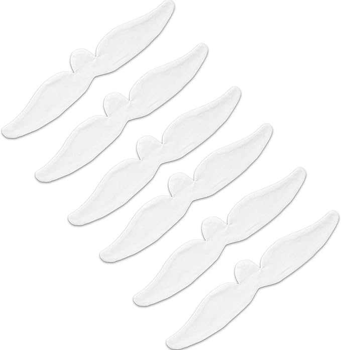 KimYoung Brushed Cotton on Both Sides - Bra Liners for Sweating Rash Breast Sweat Liner Cotton Pads – 6PCS