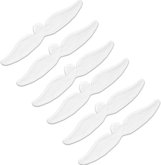 KimYoung Brushed Cotton on Both Sides - Bra Liners for Sweating Rash Breast Sweat Liner Cotton Pads – 6PCS