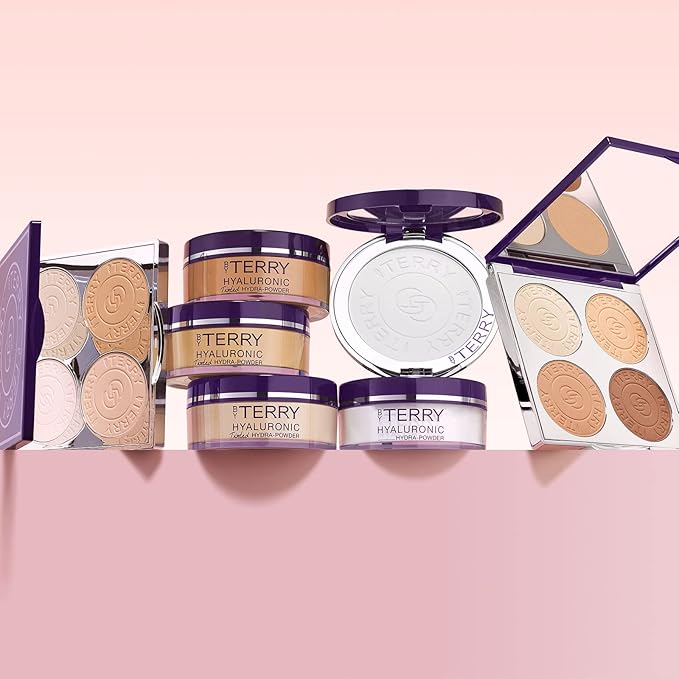 By Terry Hyaluronic Hydra-Powder | Colorless, Loose Face Setting Powder Infused with Hyaluronic Acid | 10g (0.35oz)