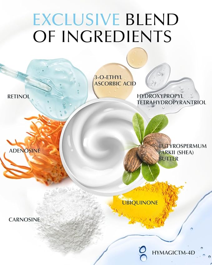 EnaSkin Retinol Cream for Wrinkles: Face Neck Collagen Cream for Tightening Skin - Anti Aging Facial Moisturizer Day and Night for Women and Men 1.7 Fl OZ