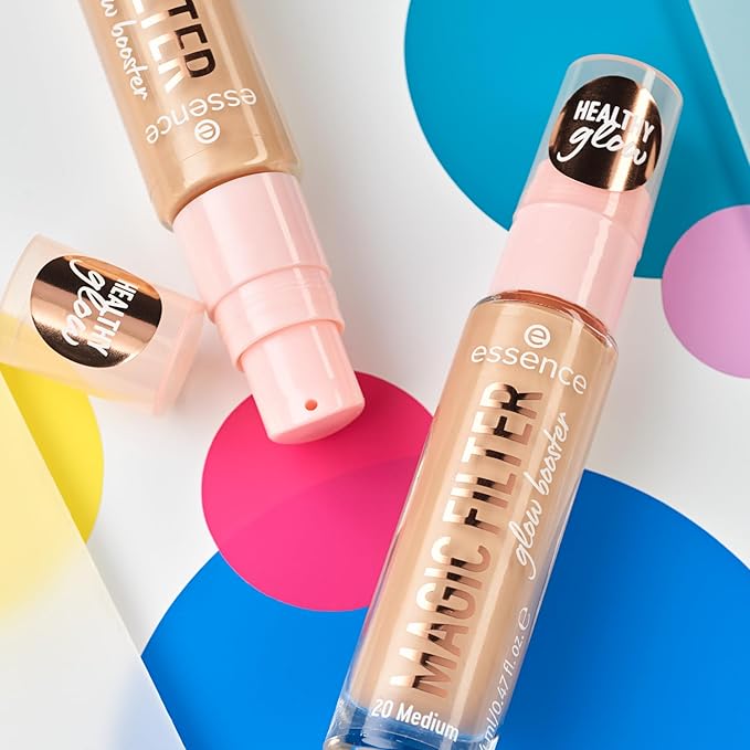 essence | Magic Filter Glow Booster | Complexion Perfector for a Radiant, Soft Focus Effect | Vegan & Cruelty Free