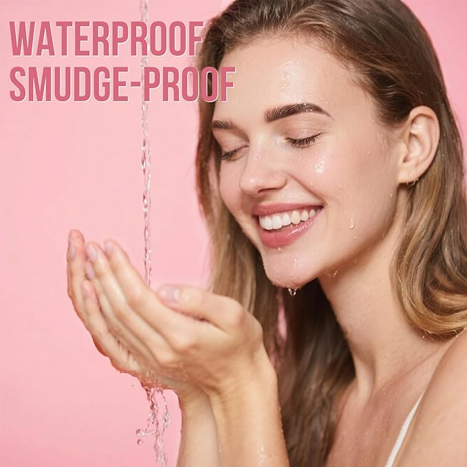 Eyebrow Pen - Microblading eyebrow pencil with Micro-Fork Tip & Precision Tip for Natural Brows, Eyebrow Pencils for Women, Dual-Ended Brow Brush, Waterproof, Dark Brown