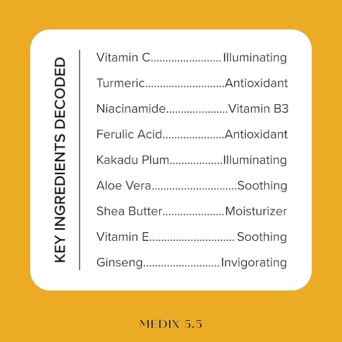 Medix 5.5 Vitamin C Cream Face Lotion & Body Lotion Moisturizer | Anti Aging Skin Care Firming & Brightening Cream Diminishes The Look Of Uneven Skin Tone, Age Spots, & Sun Damaged Dry Skin, (2-Pack)