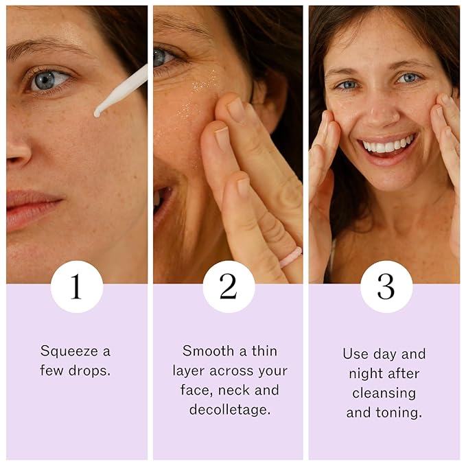 LilyAna Naturals Vitamin C Serum for Face - with Hyaluronic Acid and Vitamin E, Anti Aging Serum, Reduces Age Spots and Sun Damage, Promotes Collagen and Elastin (Double Pack)