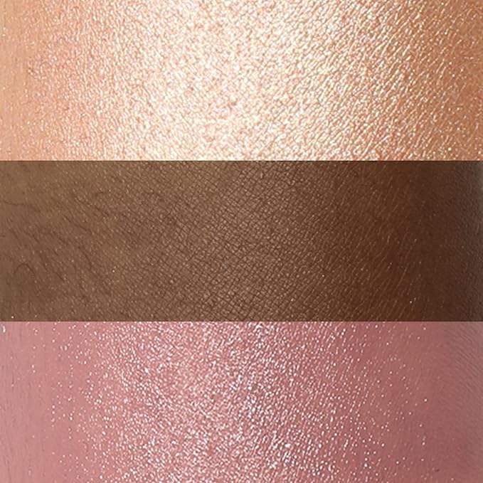 FOCALLURE 3 Pcs Cream Contour Sticks,Shades with Highlighter & Bronzer & Blush,Non-greasy Long-wear Face Contouring Pen,Easy to Sculpt the Face and Create a Lightweight Finishing Makeup,DEEP