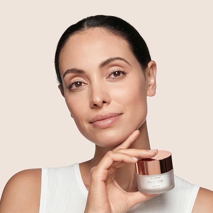 M. Asam MAGIC CARE Glow Up Cream (1.69 Fl Oz) - Light facial cream with immediate & long-term glow effect, skincare for fresh and youthful complexion, ideal as day care & as make-up base.
