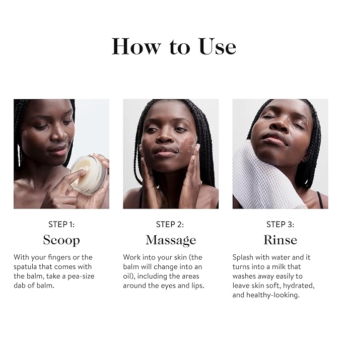 goop Beauty Cleansing Balm | Makeup Remover & Facial Cleanser for Sensitive Skin | Saffron Extract, Vitamin E, & Biofermented Cleansing Microspheres | Removes Dirt, Pollution, & Sunscreen | 3.4 fl oz