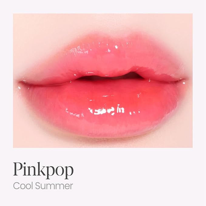 Espoir Couture Lip Tint Glaze #14 Pink Pop 0.14oz | Volumizing Lip Stain with Syrupy Shine | Long-Lasting & Vibrant Color for Radiant Lip Look | Moisturizing & Glossy Lip Tint | Korean Lip Makeup