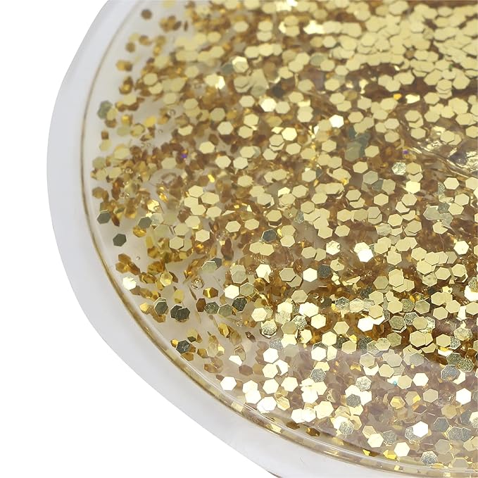 Gel Eye Pack, Hot Cold Compress Eye Gel Ice Packs Reusable Cooling Eye Cover for Dark Circles Puffiness Cold Eye Girl Women(Gold)