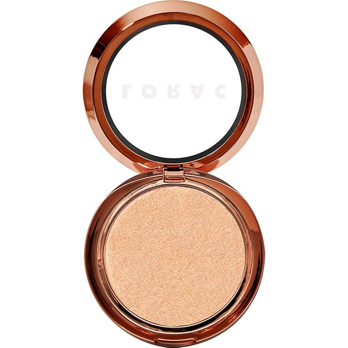 LORAC Light Source Mega Beam Highlighter | Highlighter Makeup Powder | Shimmer Highlighter | Gilded Lily Gold