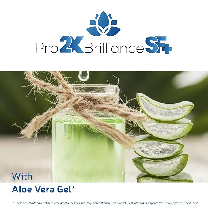 Pro 2x Brilliance SF + Serum - Anti Aging Eye Serum - 2 Month Supply - Rapidly Reduce Appearance of Dark Circles & Puffiness - Exfoliating Vitamin C Serum to Rejuvenate Skin - Aid Skin Cell Renewal